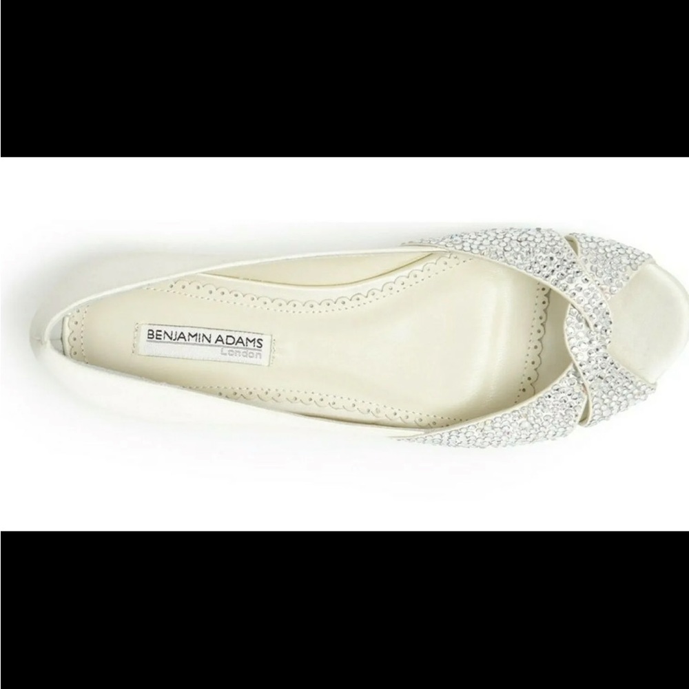 Benjamin Adams Swarovski Crystal Flats
